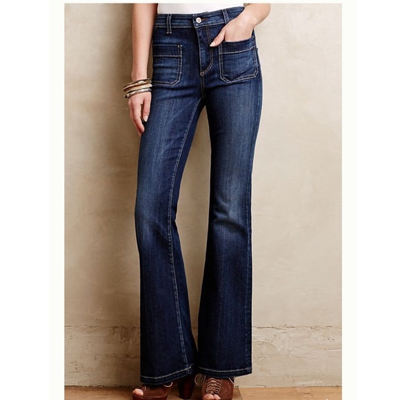 Anthropologie Denim - Pilcro Anthropologie Superscript flare high waist